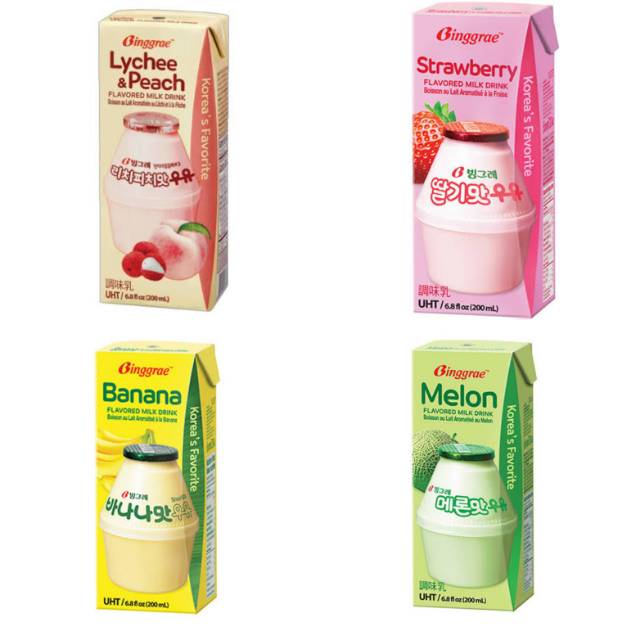 BINGGRAE FLAVORED MILK MURAH 