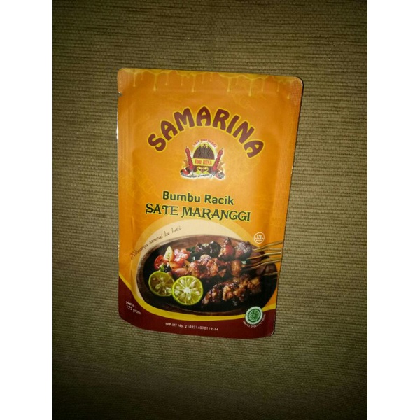 

Bumbu Sate Maranggi Marinasi SAMARINA