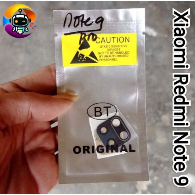 Kaca Kamera Xiaomi Redmi Note 9 Note 9 Pro Original