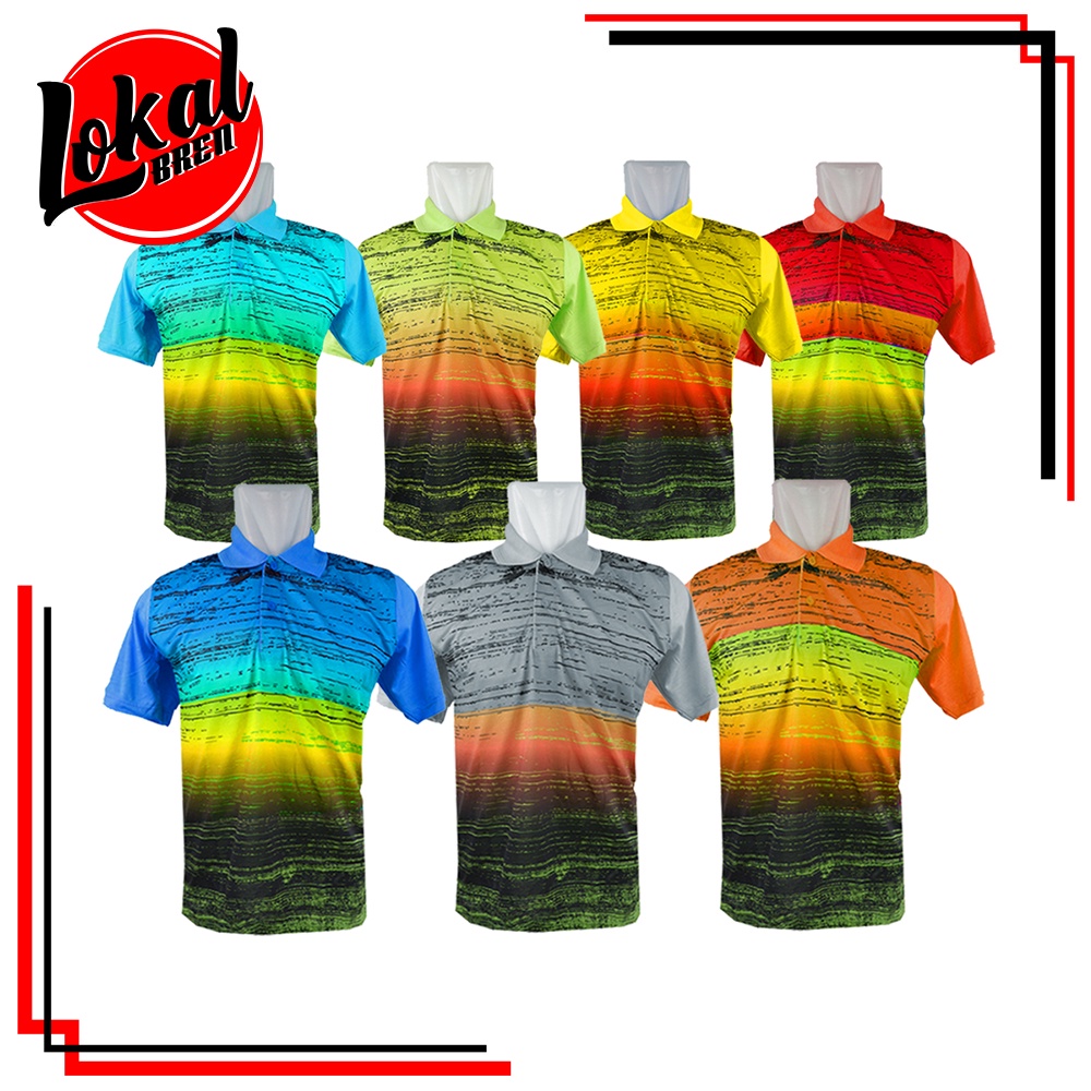 Baju Olahraga Lengan Pendek Pria & Wanita Dewasa MOU PKK 06