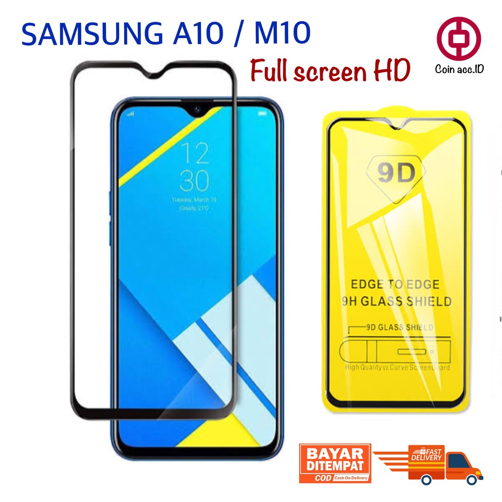 tempered glass full SAMSUNG A10/M10 - full screen HD 5D/6D/9D/11D