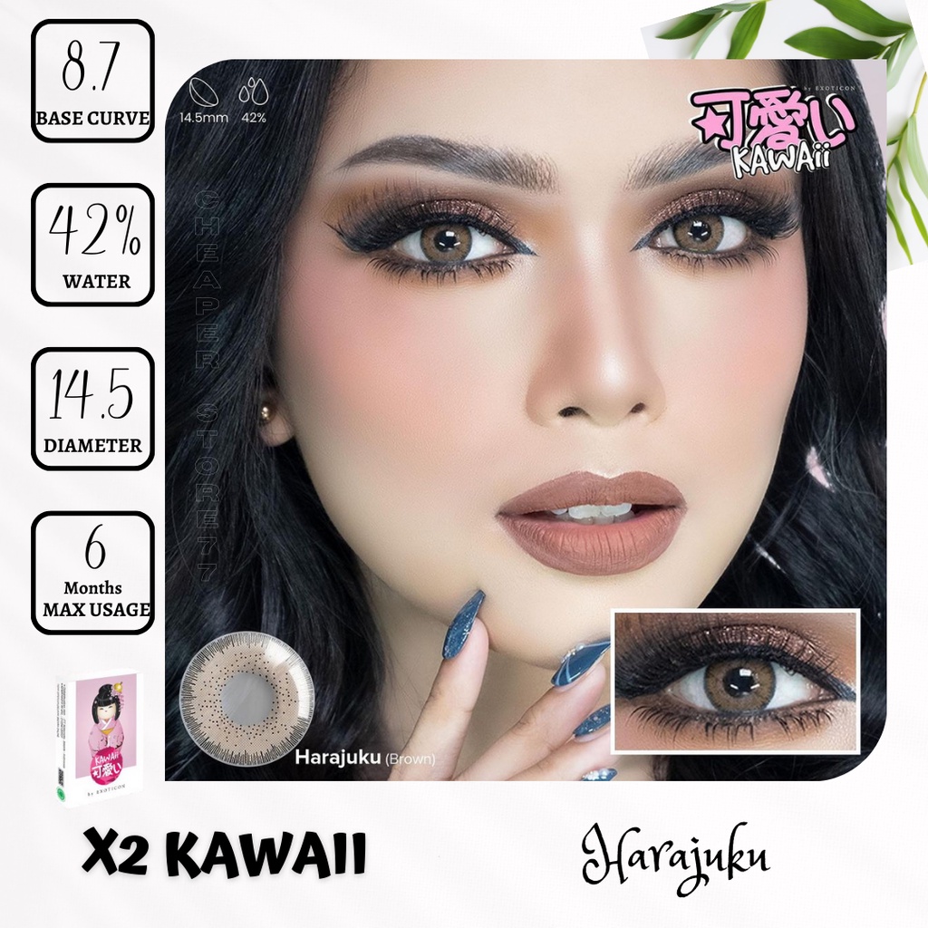 SOFTLENS X2 KAWAII MINUS 3.50 SD 6.00