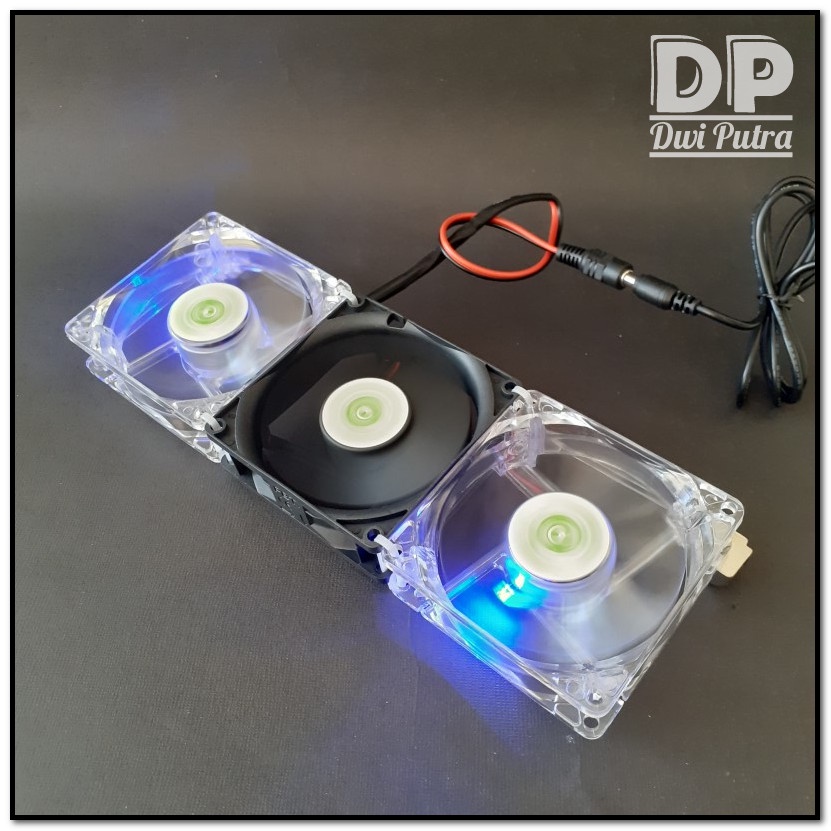 KIPAS AQUARIUM ( 8 CM ) HYBRID FULLSET // BLACK + TRANSPARAN // HIGHSPEED RPM //AQUASCAPE PENDINGIN TRANSPARANT HITAM COOLING COOLER FAN