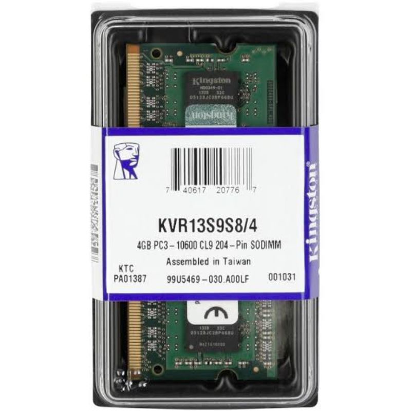 Kingston Memory RAM 4gb Laptop