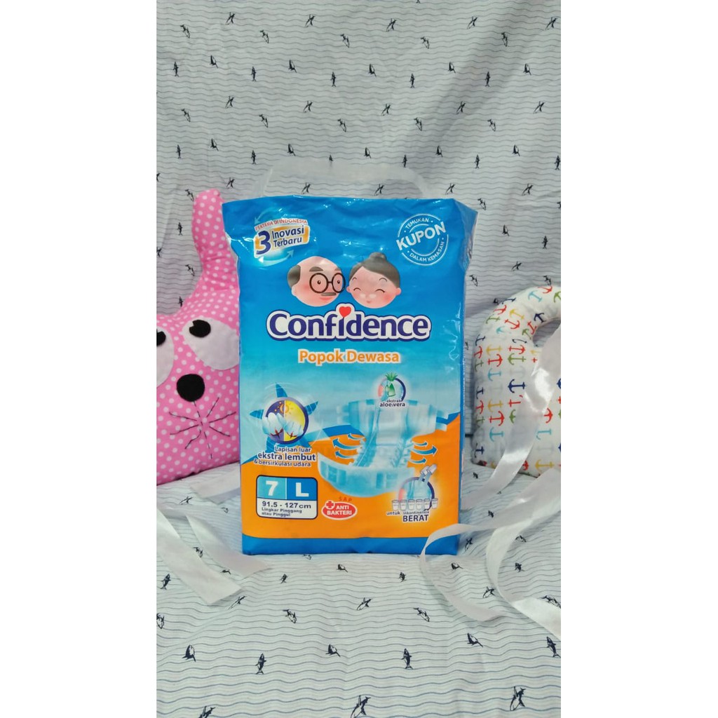 Confidence Popok Dewasa L7 - HTA SUSU / PAMPERS / DIAPERS