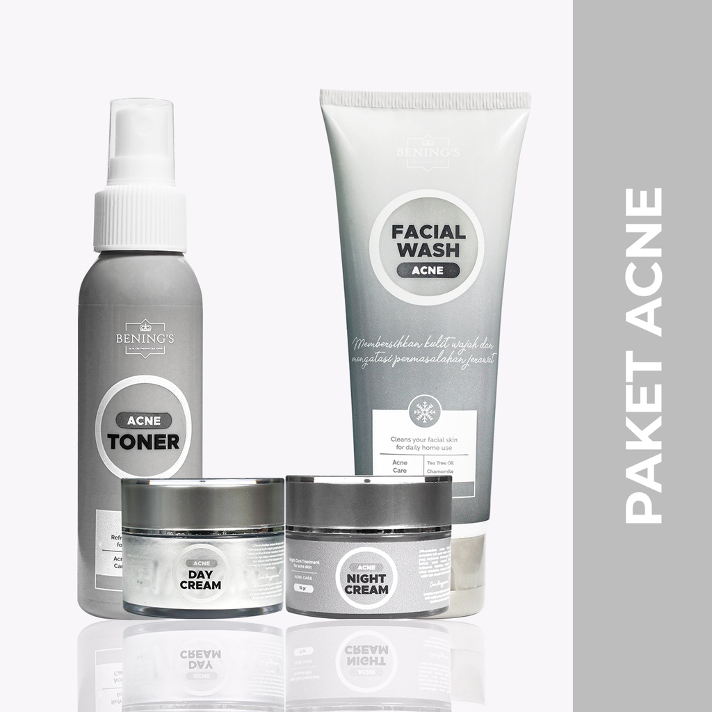 PAKET ACNE Bening Skincare Dr Oky Pratama - Benings Clinic Bening's Indonesia