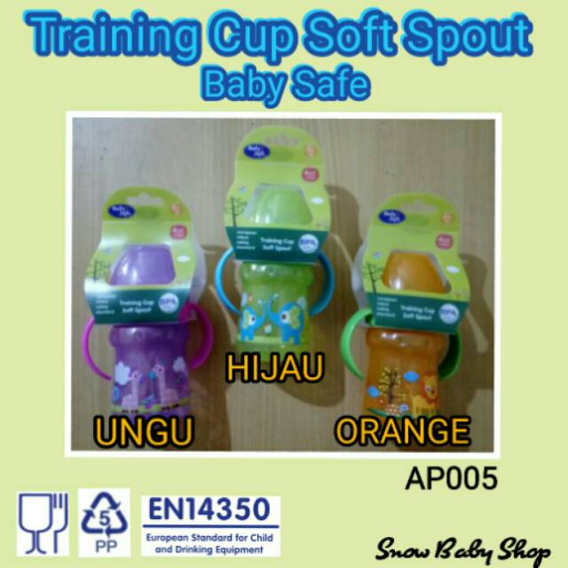 Baby Safe AP005 Training Cup Soft Spout 125 ml