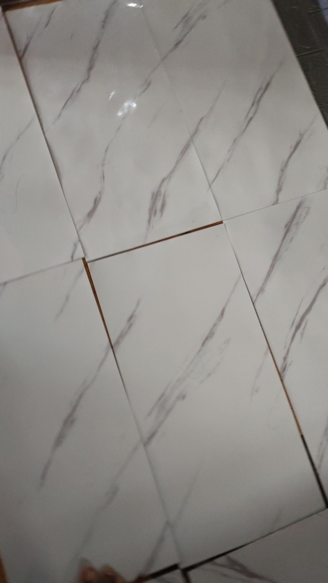 Vinyl Lantai Stiker 30cmx60cm Tebal 1-2mm Dengan Lem • High Quality