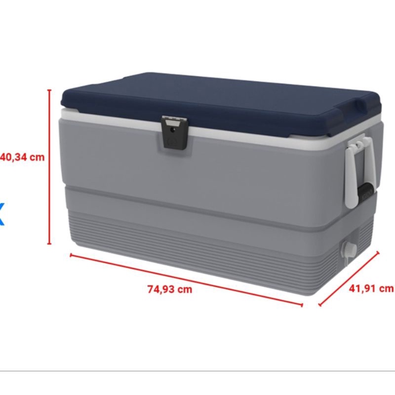IGLO Cooler Box 66 Ltr Box Penyimpanan Serbaguna Menahan Suhu Dingin