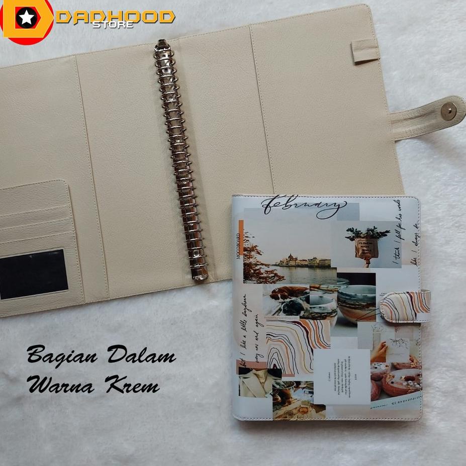 

░ BINDER PRINTING MOTIP AESTHETIC A5 DAN B5 ん