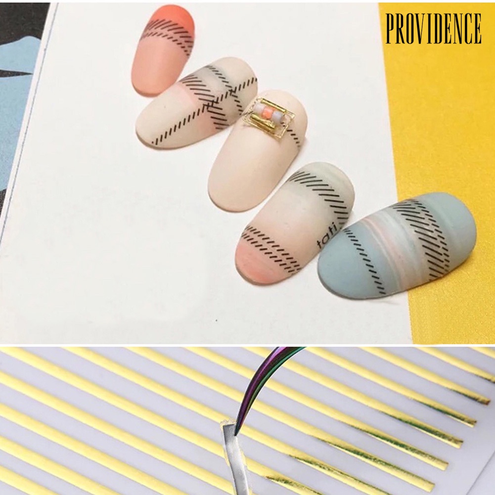 Providence Stiker Kuku 3d Ukuran 9x8cm Untuk Nail Art Diy