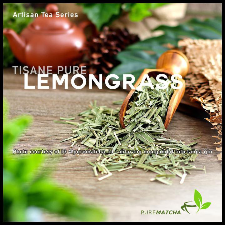 

Artisan Tea Cafe - Pure Lemongrass 200Gr Dried Sereh Dry Serai Kering