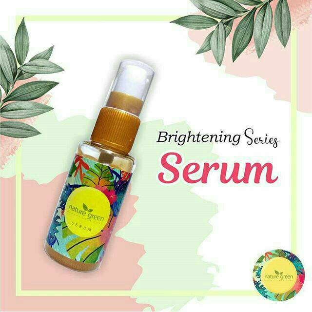 Nature Green Cream Serum Wajah - Serum NGC Skincare