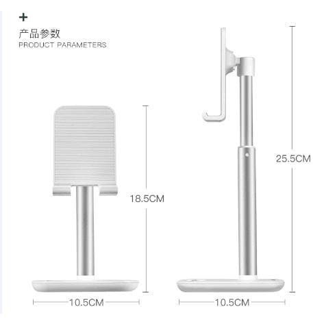 Desktop Phone holder stand Choetech aluminum liftable H035 - Dudukan Stand handphone hp