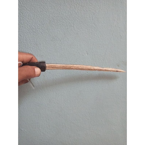 pisau jawara tulang ekor ikan pari gagang tanduk kerbau