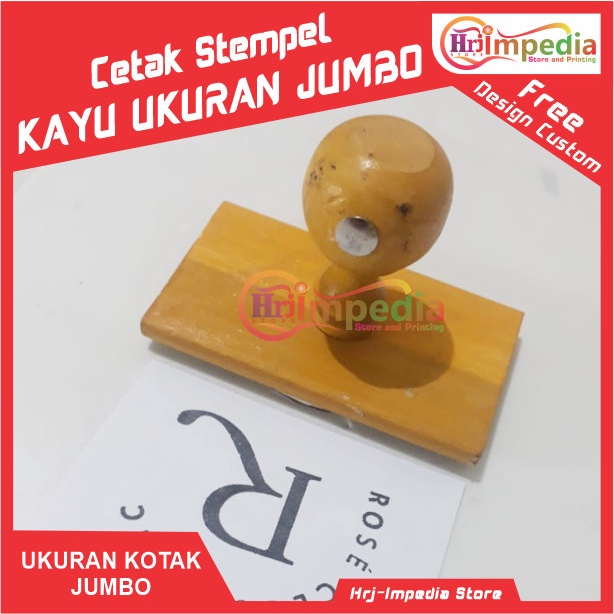 

Sale Cetak Stempel Kayu Ukuran Jumbo Diskon