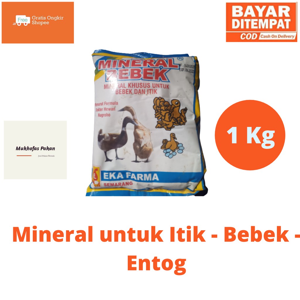 Mineral - Vitamin Bebek / Itik / Entog Petelur dan Pedaging