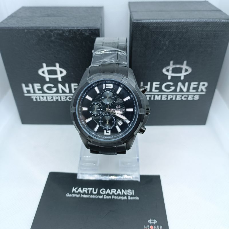 JAM TANGAN PRIA HEGNER HW 1652G / HW 1652G GARANSI RESMI ORIGINAL