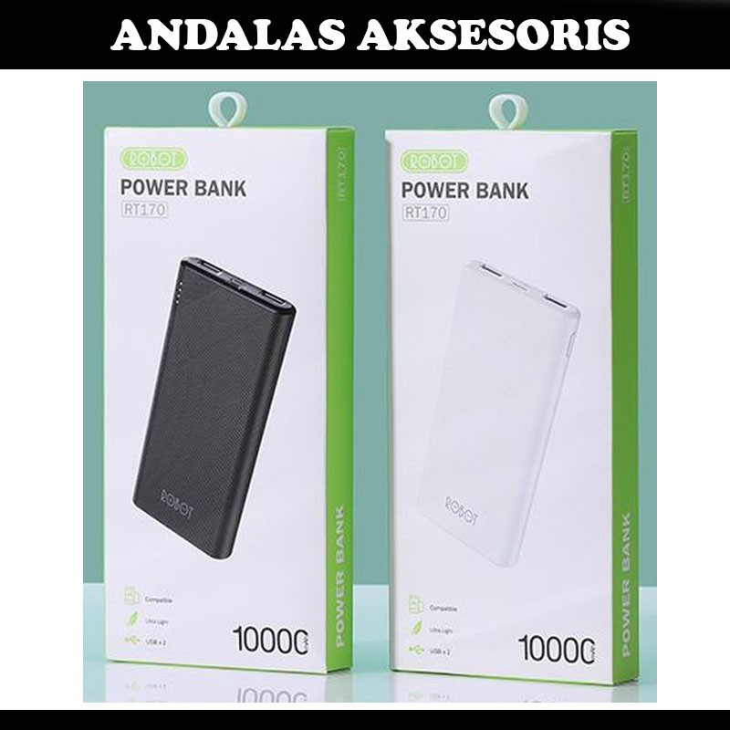 power bank robot RT-170 10000Mah Original