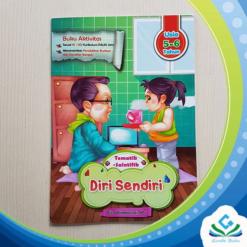 Buku Paud Tk B Tema Diri Sendiri Shopee Indonesia