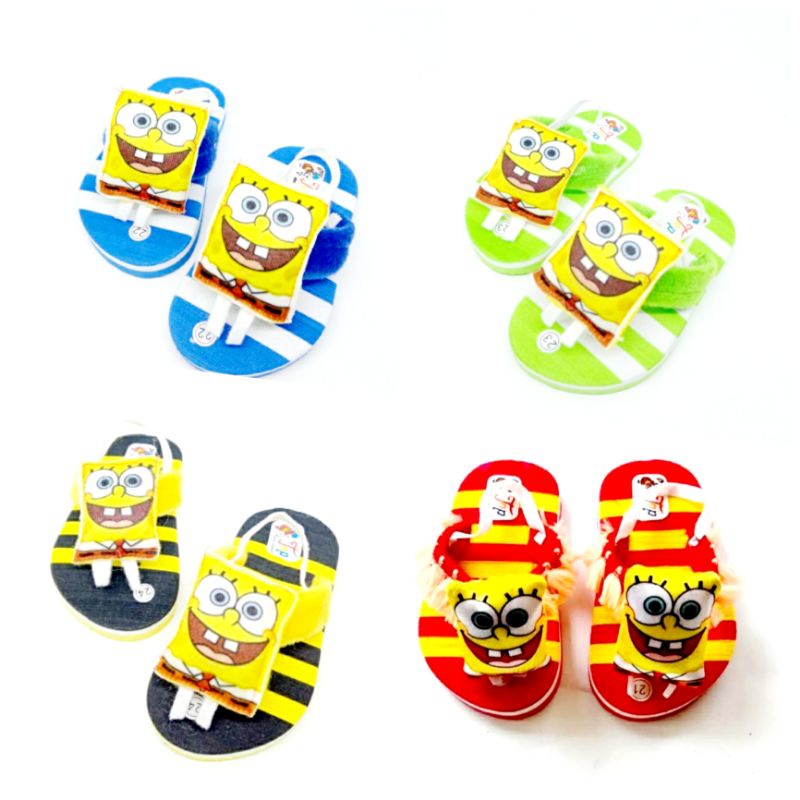 Arkn-Sandal anak Baby Spongebob Terbaru