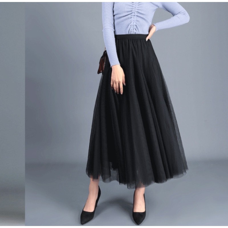 [Bisa COD] Rok Tutu List, 3 Layer, Pecah 10 Premium Import