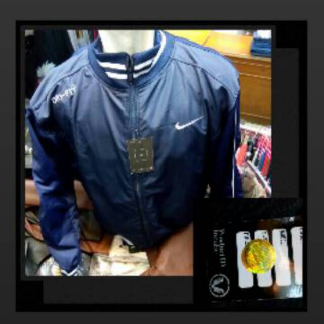 jaket tipis nike distro