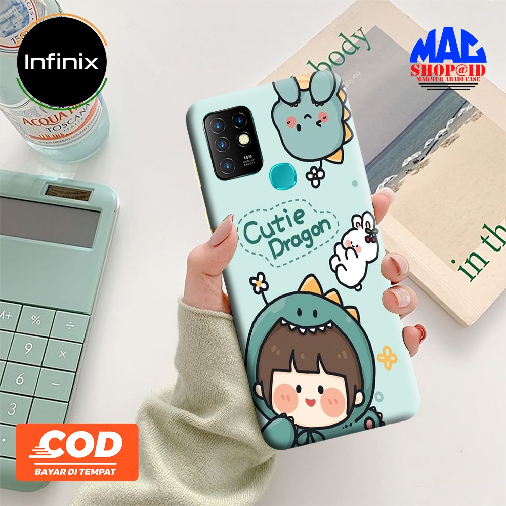 Hard Case 3D FullPrint  [IN14] Infinix Hot 8 Terbaru Casing Handphone-Pelindung Handphone Casing Murah