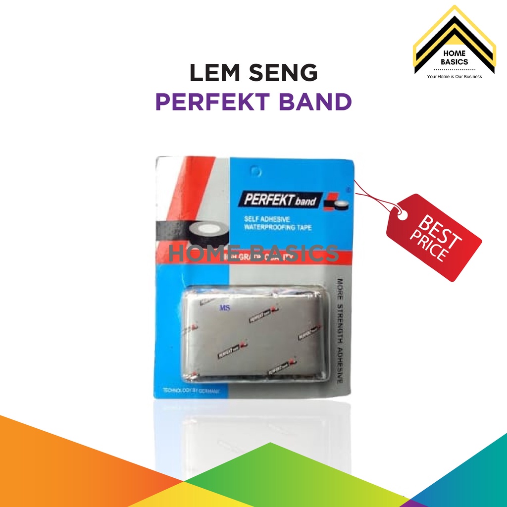 Lem Seng Anti Bocor Perfekt Band / Lem Genteng / Lem Waterproof