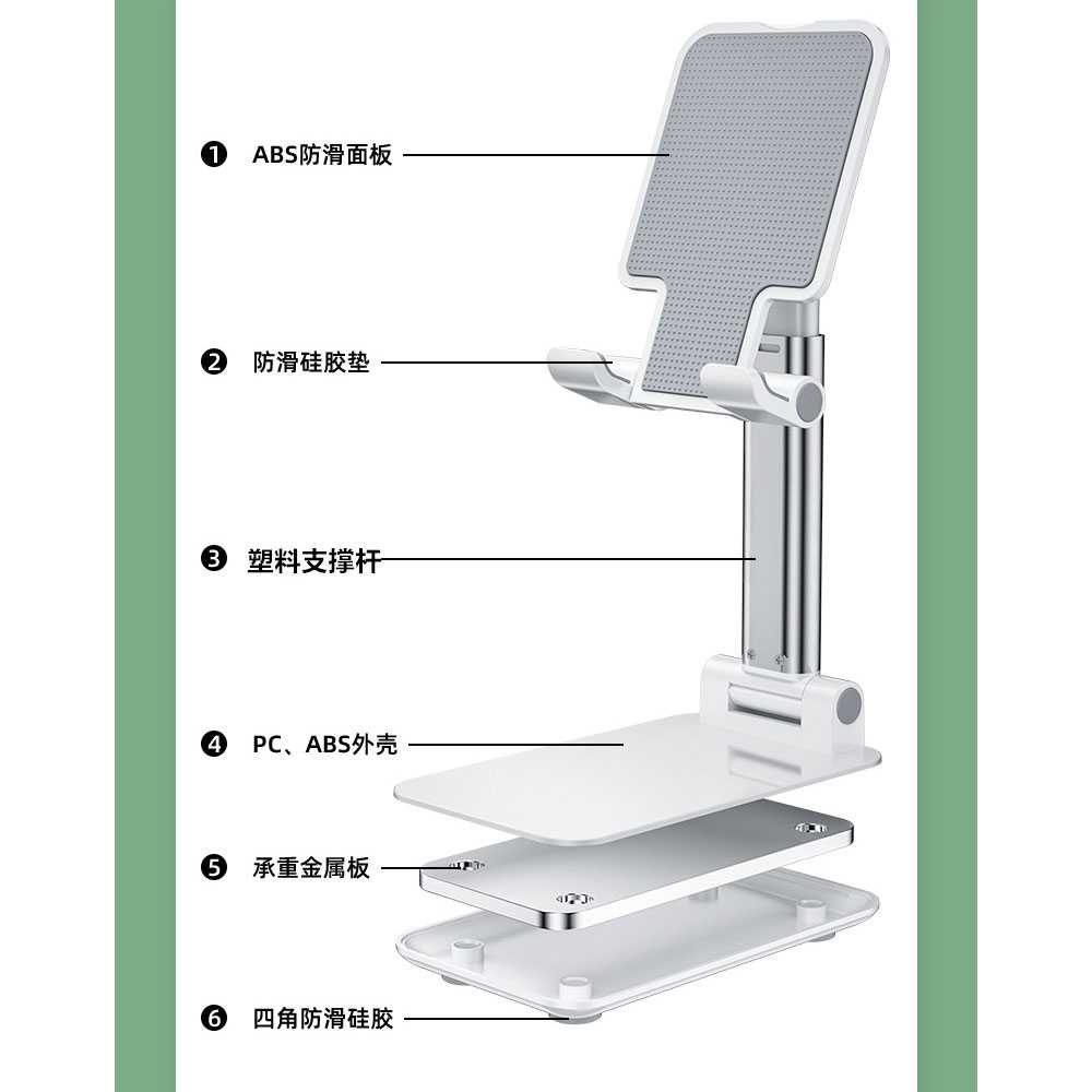 Dawndesslo Universal Smartphone Holder Stand Aluminium - 0011 ( Al-Yusi )