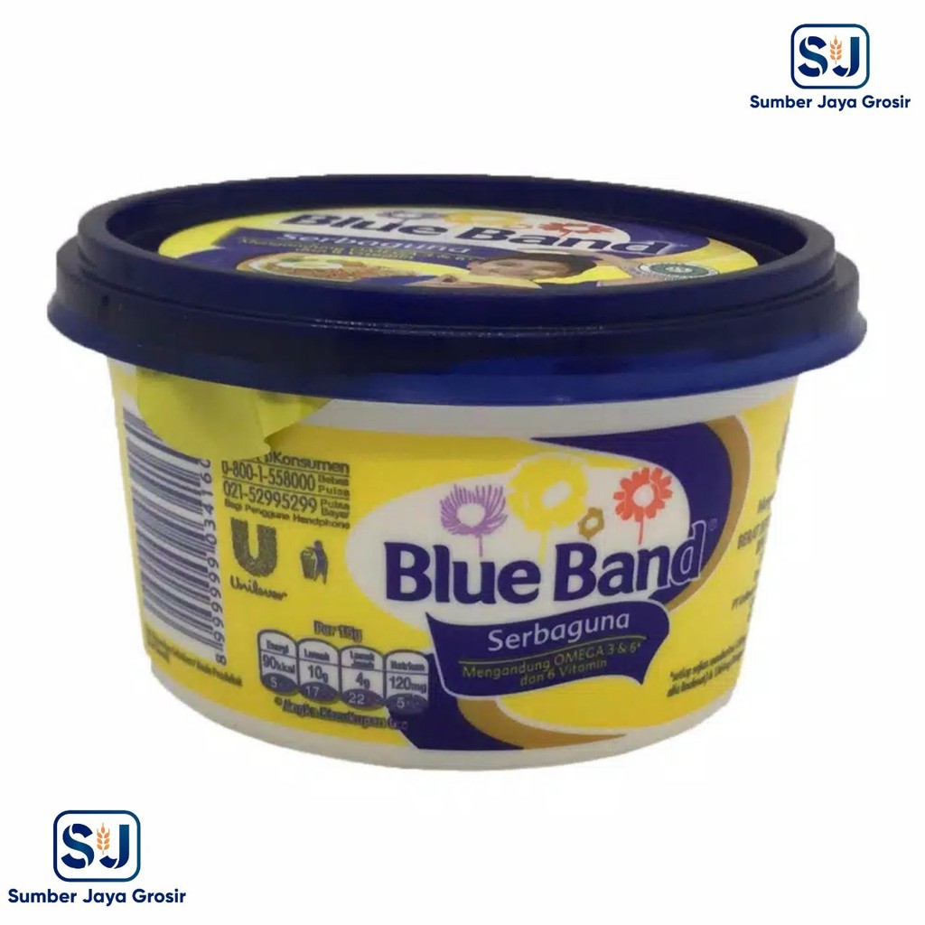 

BLUE BAND MARGARIN SERBAGUNA CUP 250 GR