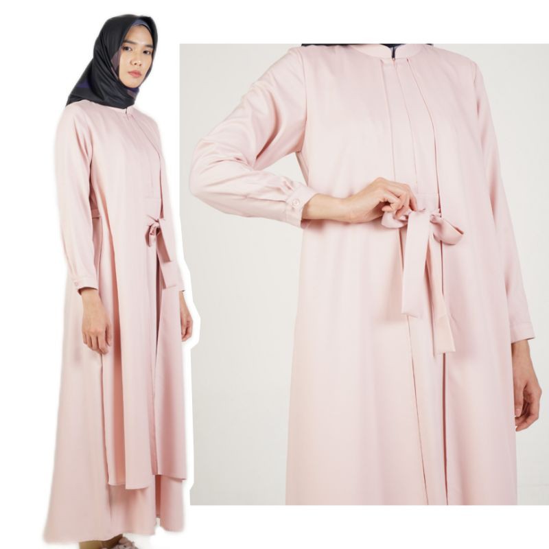 GAMIS TERBARU DAUKY L DRESS MYRAD BAHAN MOSCREPE SIZE S SAMPAI XXL