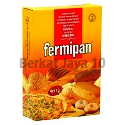 

FERMIPAN Sachet (DUS) Instant Yeast Ragi Instan 4x11Gram Murah