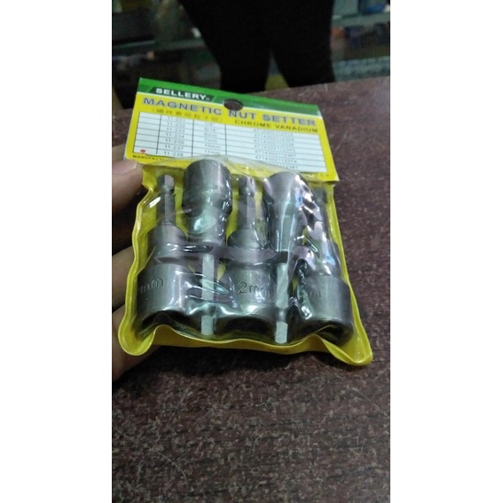 Mata Sock Rufing 12Mm Sellery 11-238 Mata Sok Bor Baut Baja Ringan