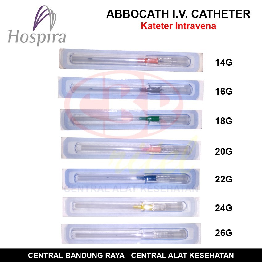Jual ABBOCATH IV Catheter Disposable Kateter Intravena Shopee Indonesia