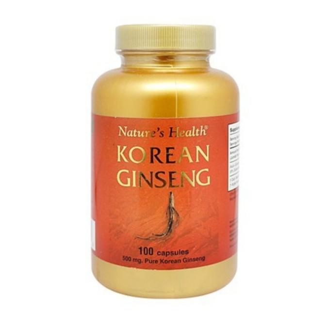 Nature's Health Korean Ginseng 500 mg 100 capsules