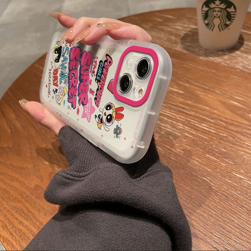 Case Motif Graffiti Powerpuff Girls Untuk iPhone 12 13 11 Pro Max X Xs Max Xr hswie