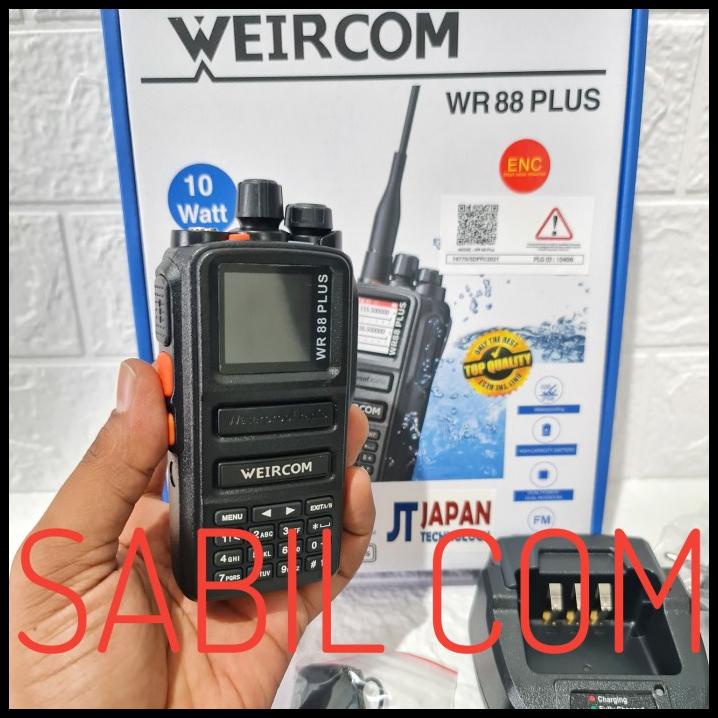 Ht Weircom Wr88 Plus 10 Watt Dualband Waterproof Weircom Wr 88 Plus