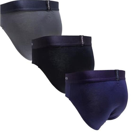 ✧655✓ Celana Dalam Pria / CD Pria Freddy & Franco Brief KL 01 (3 Pcs)