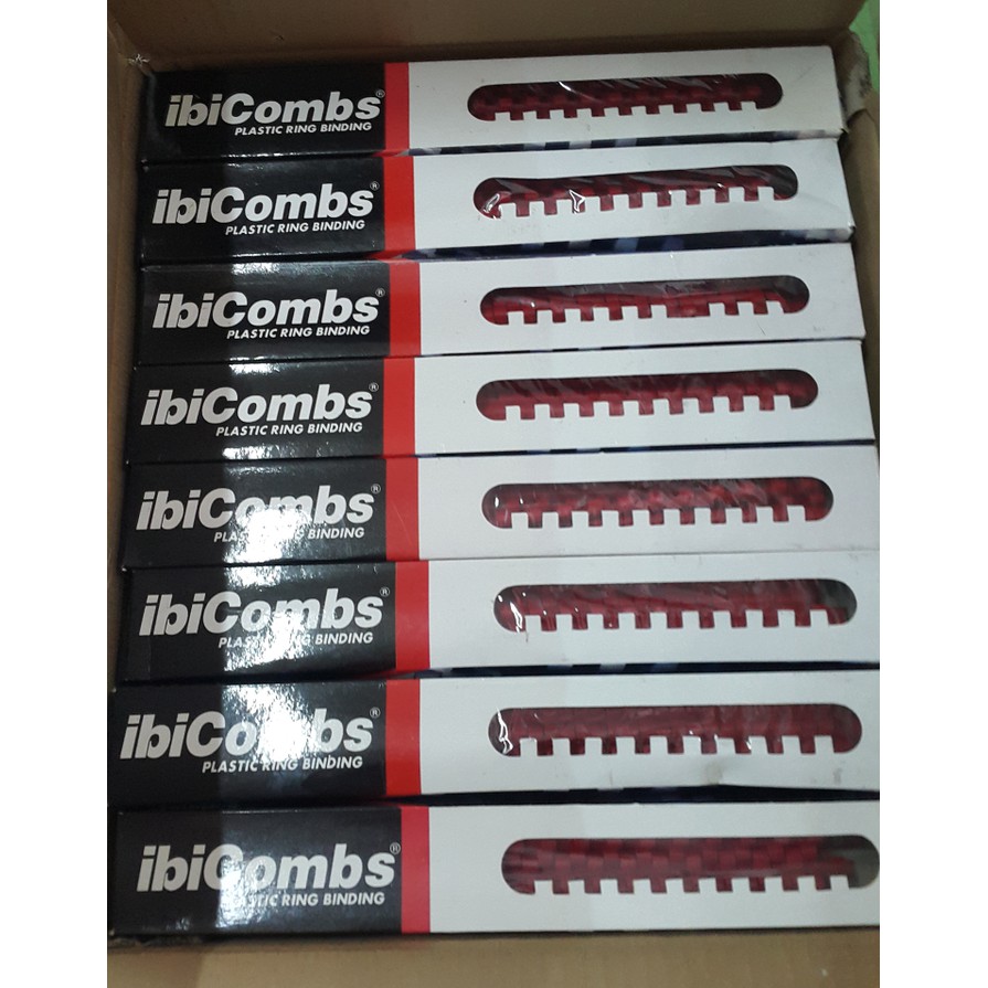 Ring binder plastic ibico ring jilid plastik uk 1/4 ..5/16