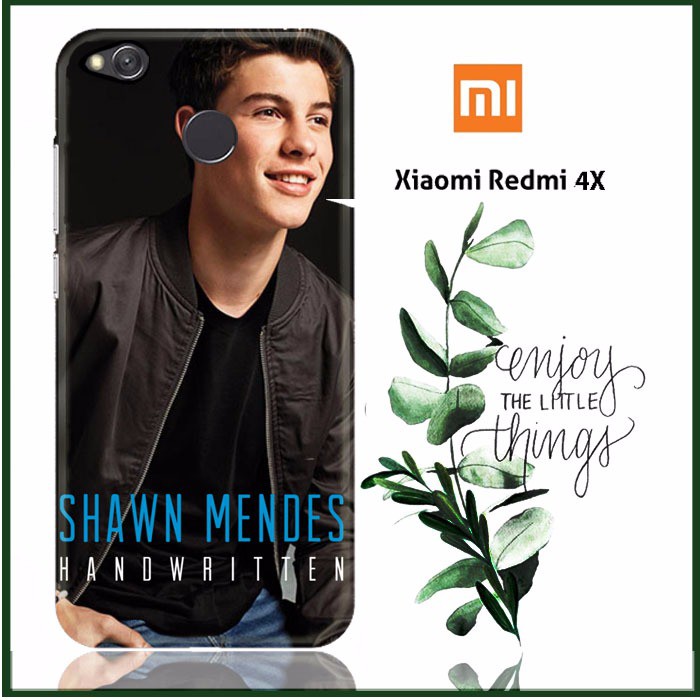 shawn mendes handwritten X3392 Xiaomi Redmi 4X Full Print 3D Case