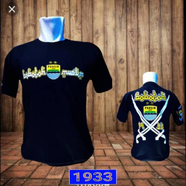 Kaos persib terbaru murah bobotoh muslim pendek pria wanita