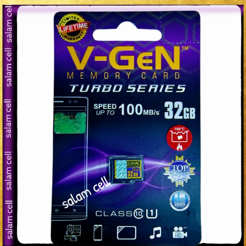 Memori Card MMC V-GEN Class 10 Vgen Original V gen Garansi Resmi