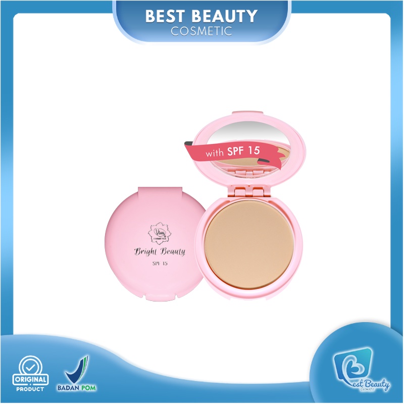 ★ BB ★  Viva Bright Beauty Compact Powder SPF 15 15gr - BB Compact Powder - Bedak Padat