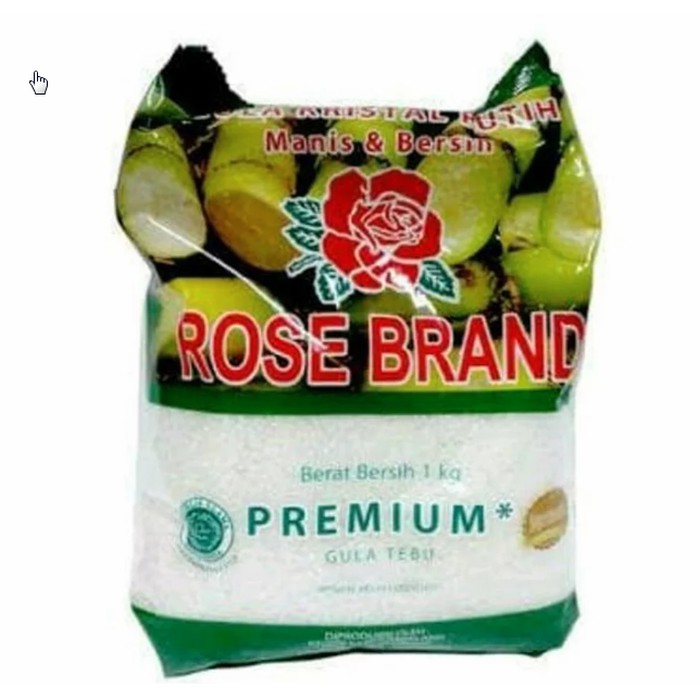 

Gula Pasir Premium Rose Brand 1 Kg