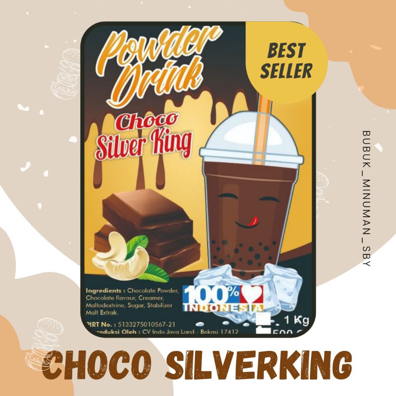 

Javaland Bubuk Minuman Rasa Choco Silver King Kemasan 1kg