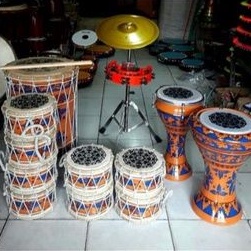 Marawis motif batik kulit sablon fullset berkualitas