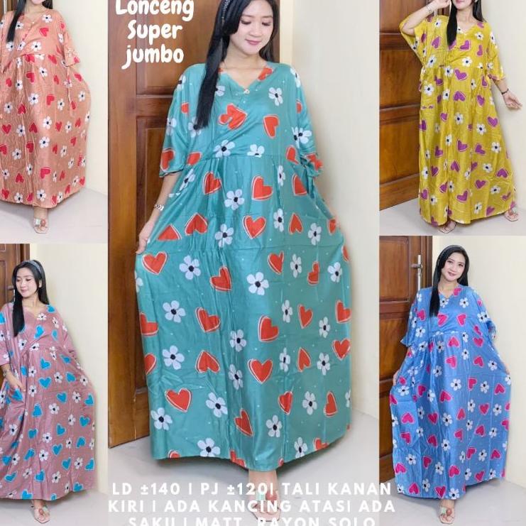 Paling Dicari.. ♡RUMAH DASTER ZAHRA♡ Daster Kimono Jumbo Daster Super Jumbo LD 150 LD 140, LD120, Ld