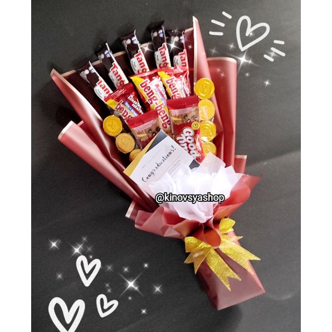 Bucket Chocolate versi CowokCewek/Hadiah Ultah Pacar/Kado Wisuda Cowok Cewek/Bucket Segala Acara