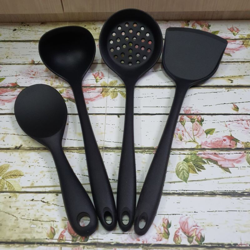 silicone kitchen cooking utensil spatula /alat masak silikon tanpa sambungan